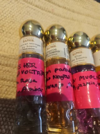 Confezione da 5 profumi Saphir 30ml