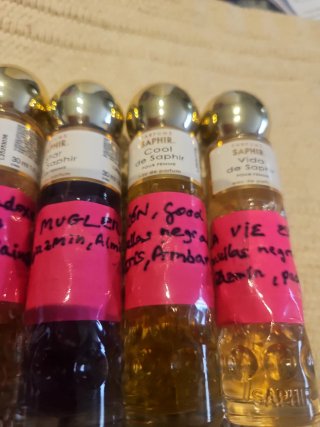 Confezione da 5 profumi Saphir 30ml