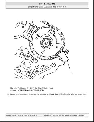 Manual Taller Cadillac DTS 4.6L 2006