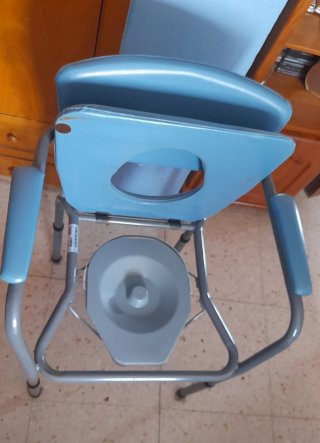 Silla Inodoro para Adultos Azul