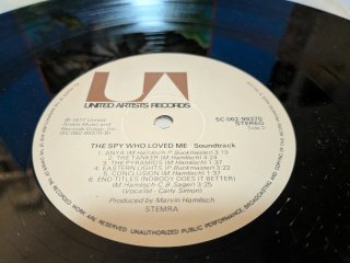 Banda Sonora LP The Spy Who Loved Me James Bond