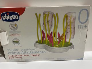 Escurridor Biberones Chicco Verde y Rosa