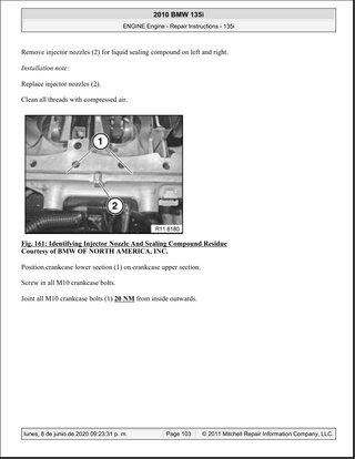 Manual Taller BMW 135i 2010