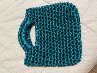 Borsa a mano in raso
