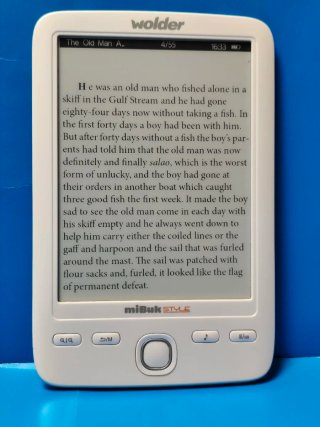 E-Reader Wolder MIBUK Style