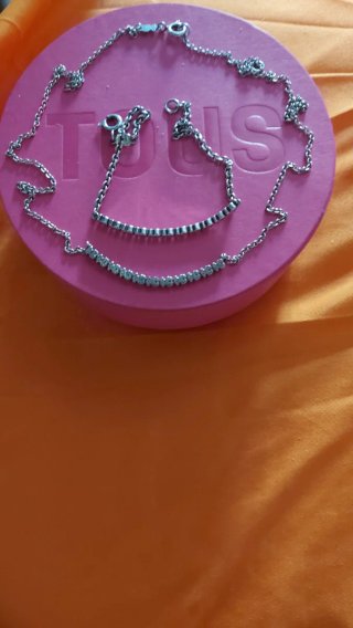 Conjunto Tous Plata