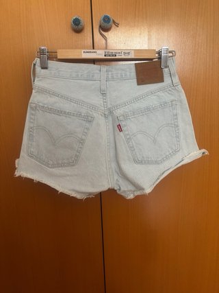 Levi's 501 Shorts Vaquero Claro W26