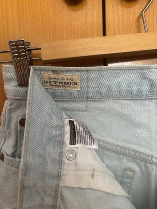 Levi's 501 Shorts Vaquero Claro W26