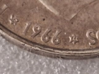 2 Monete 100 Peseta 1966 Franco d'argento