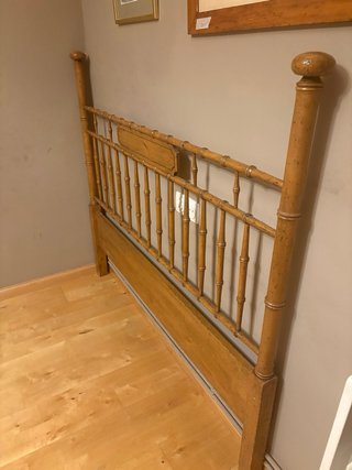 Cabecero de cama estilo bambú