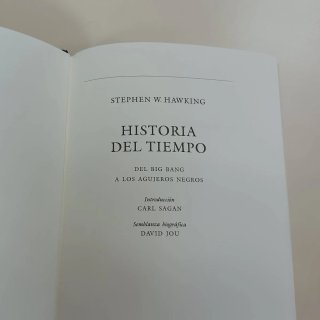 Historia del tiempo de Stephen Hawking
