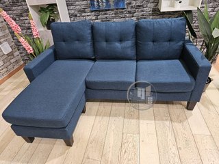 Sofa con Puff Convertible en Chaise Longue
