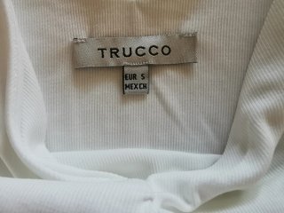 Top veraniego Trucco blanco