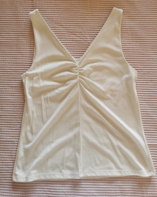 Top veraniego Trucco blanco