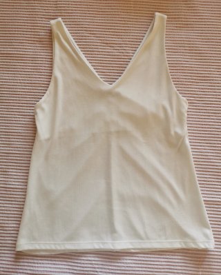 Top veraniego Trucco blanco