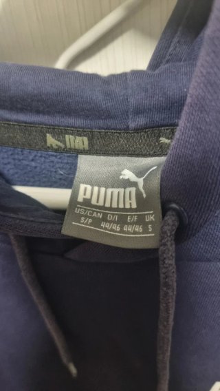 Sudadera Puma Azul talla S