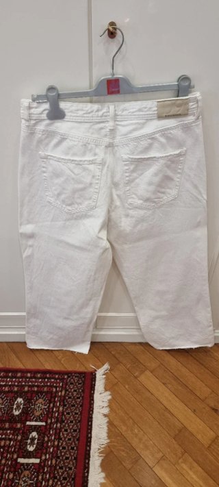 Jeans bianchi Stradivarius taglia 42
