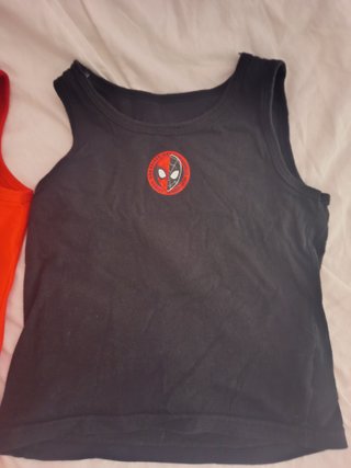 Lote 2 camisetas Spiderman