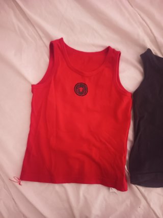 Lote 2 camisetas Spiderman