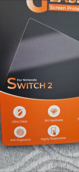 Protector Pantalla COOWPS para Nintendo Switch 2
