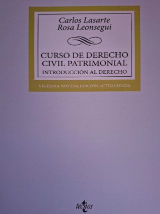 Curso de Derecho Civil patrimonial: Introducció...
