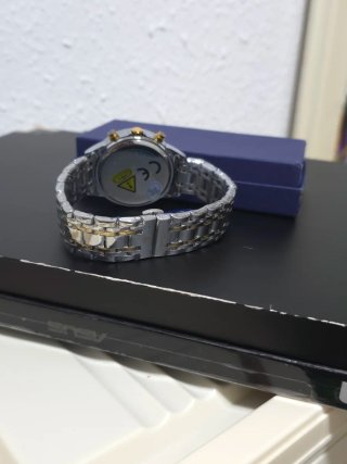 Reloj Poedagar Hombre Oro y Plata