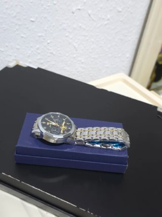 Reloj Poedagar Hombre Oro y Plata