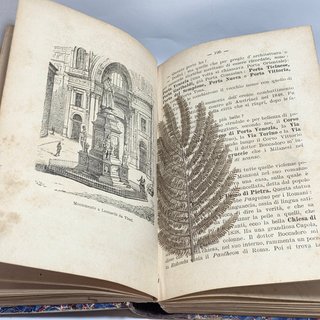 Libro Antico C. Collodi Il Viaggio Per L'Italia