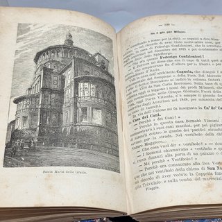 Libro Antico C. Collodi Il Viaggio Per L'Italia