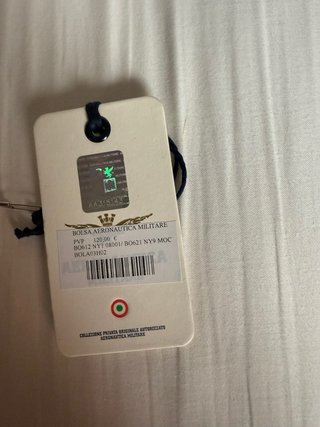 Mochila Aeronautica Militare Verde, sin estrenar,