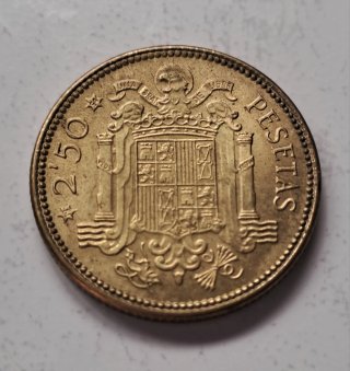 4 Monedas Pesetas Franco sin circular errores