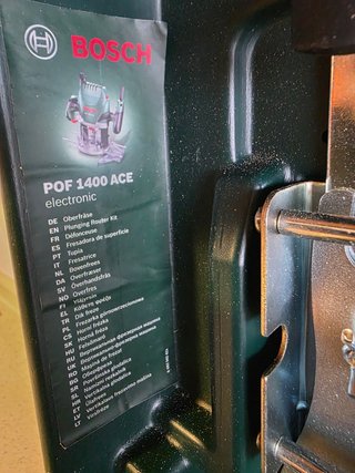 Fresadora Bosch POF 1400 ACE