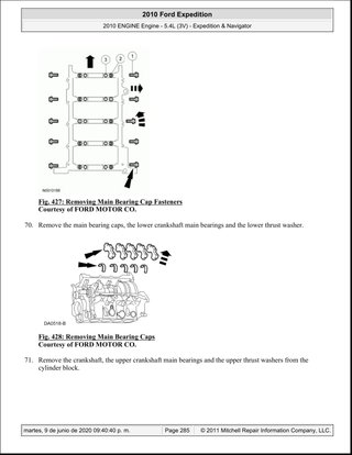 Manual Taller Ford Expedition 5.4L 2010