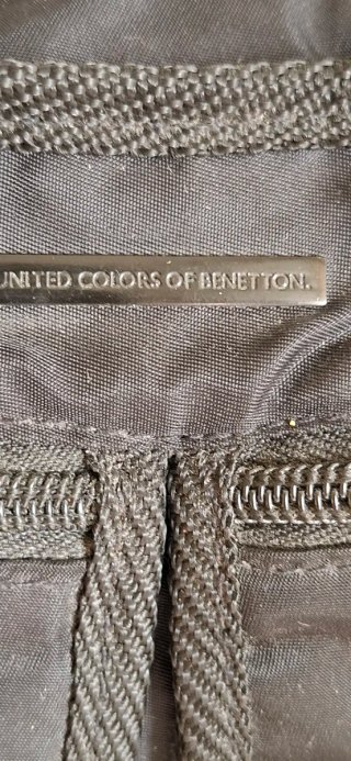 Borsa a spalla United Colors of Benetton nera