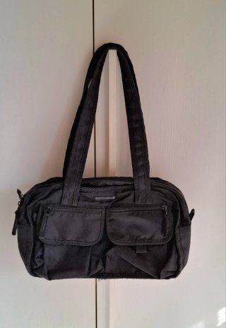 Borsa a spalla United Colors of Benetton nera