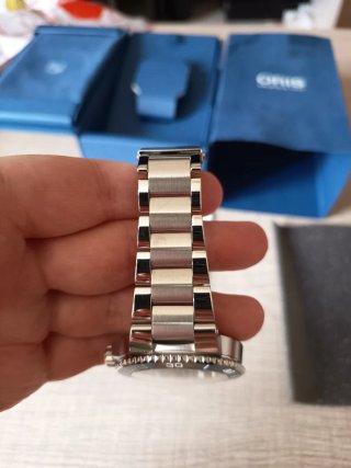 Oris Aquis Calibre 400 Azul 43.5mm Full Set