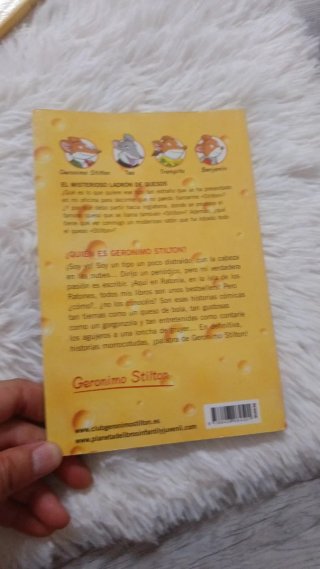 libro Gerónimo Stilton. el misterioso ladrón de qu