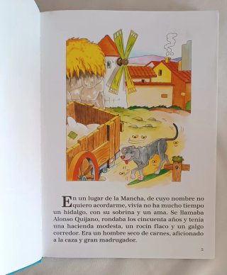 Libro Don Quijote de la Mancha
