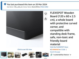 Flexispot Escritorio Elevable Negro