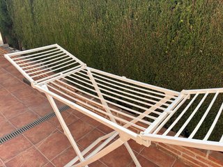 Tendedero Plegable Blanco