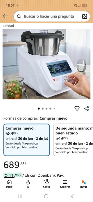 Robot de cocina Silvercrest