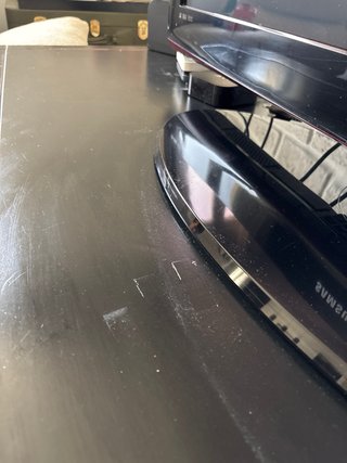 Mueble TV Banak Importa Madera y Cristal Negro