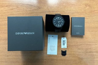 Reloj Emporio Armani Renato AR11184 Negro Mate