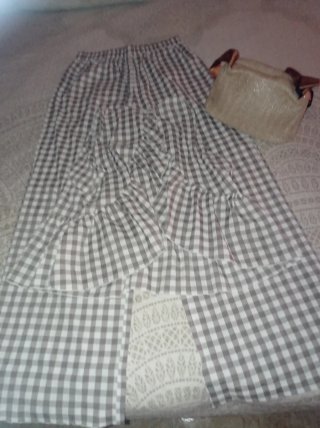 Conjunto Top y Pantalón + Bolso
