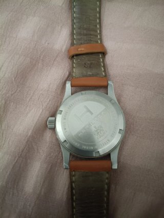 Reloj Hamilton Cadete Acero Inoxidable