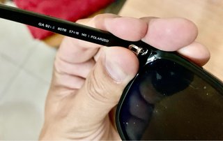 Occhiali Giorgio Armani Lenti Polarizzate Neri