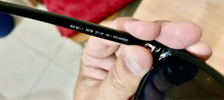 Occhiali Giorgio Armani Lenti Polarizzate Neri