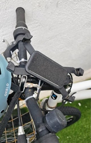 Bicicleta Blanca con Accesorios