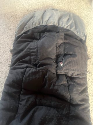 Saco para carrito negro y gris