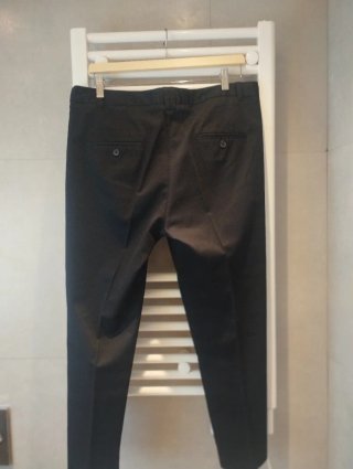 Traje pantalón negro Zara Talla XL y 46